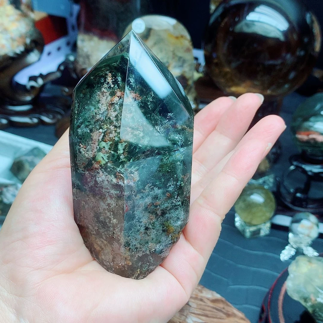 水晶珠宝半成品未镶嵌笑**后