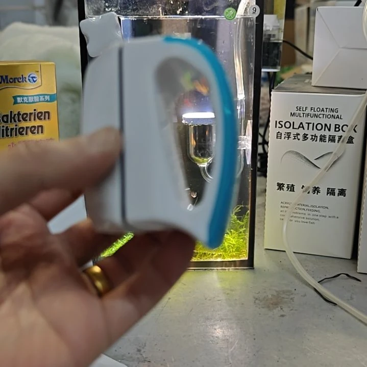 紫印母鱼强磁磁力刷带手柄无包装