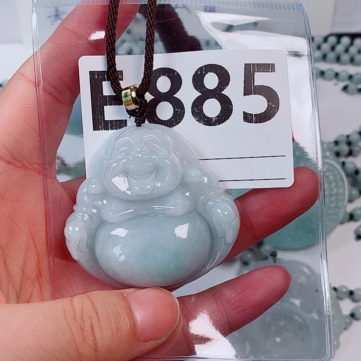 翡翠未镶嵌颈饰天然