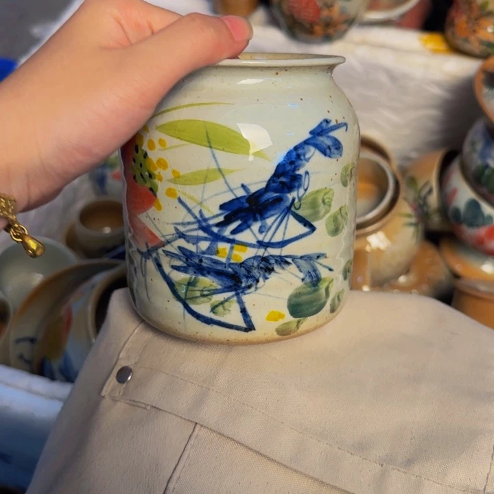 老***陌瓷片景德镇陶瓷手工手绘