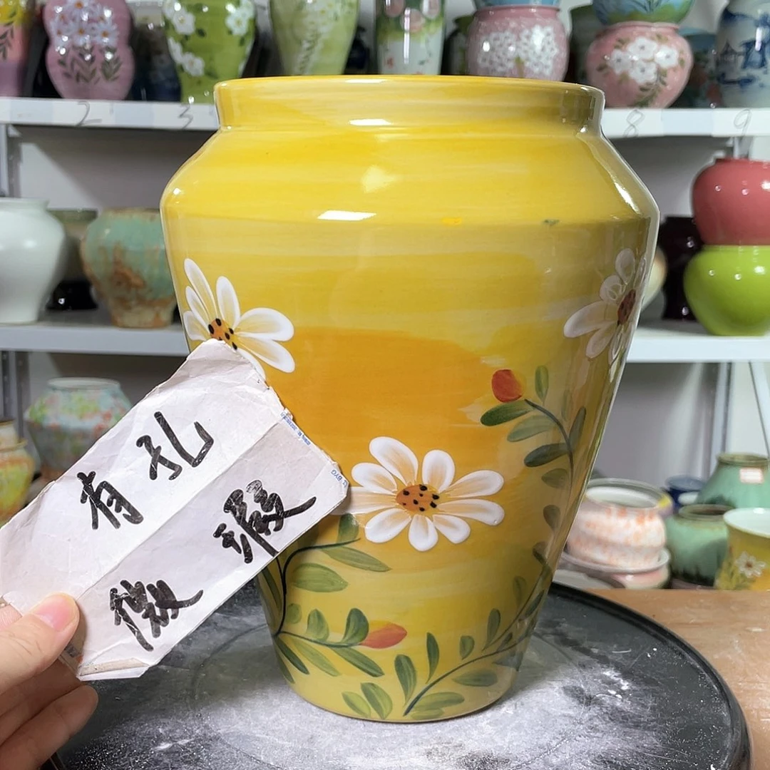 景德镇陶瓷花盆花器暇256