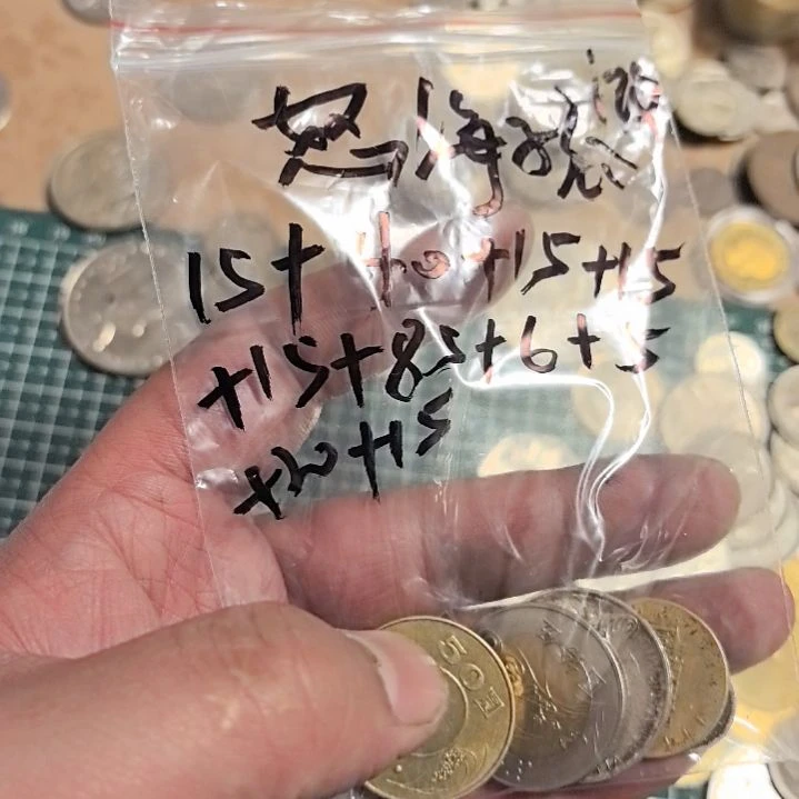 普通金属币怒**鸿流通品相硬币