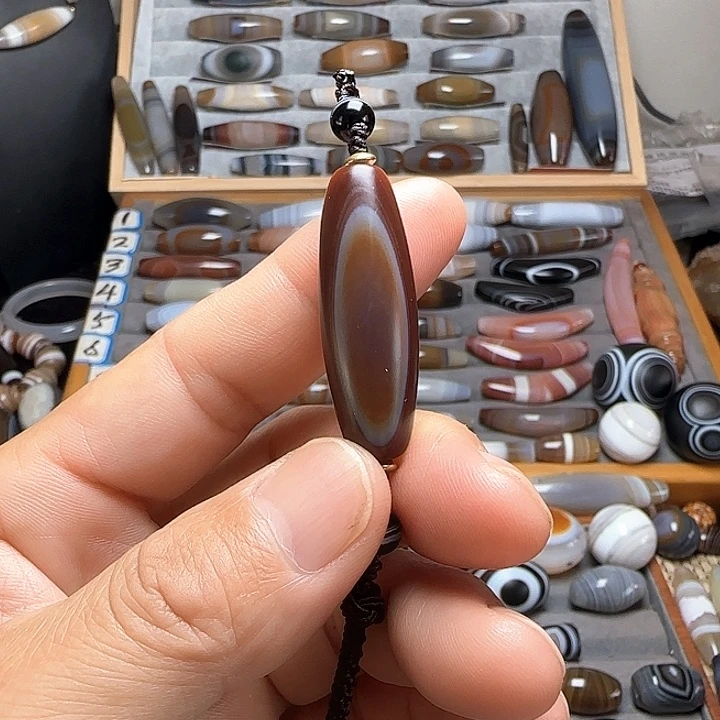 玛瑙/玉髓未镶嵌吊坠(不含链)