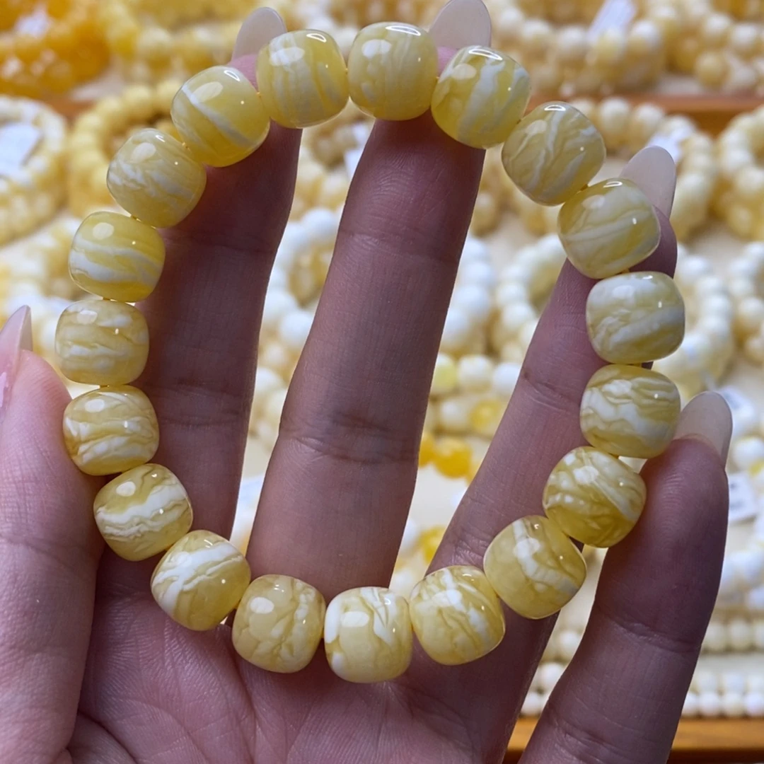 琥珀未镶嵌手串琥珀
