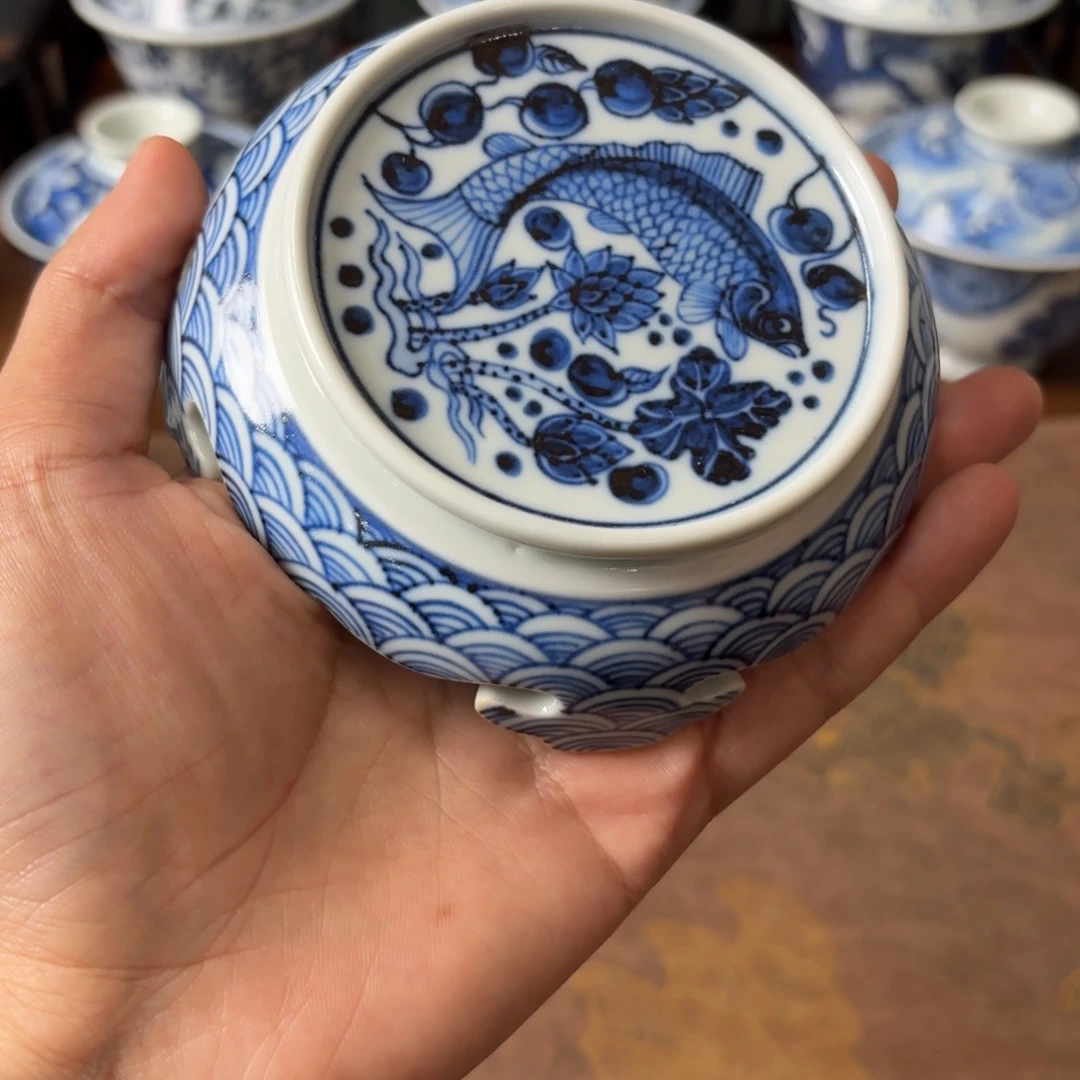 黑***铺摆件景德镇手绘茶器福利