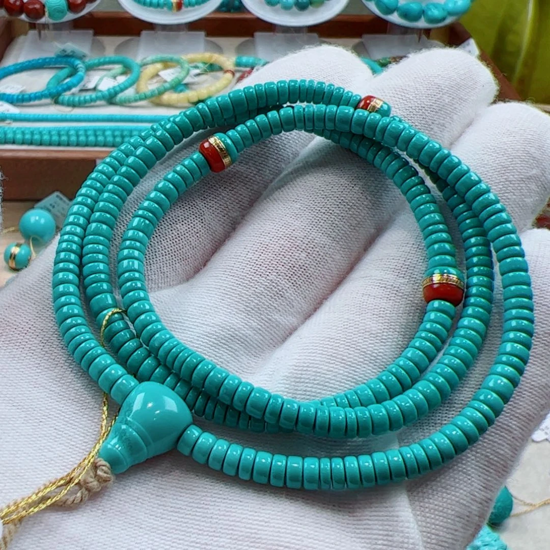 绿松石挂件未镶嵌1串