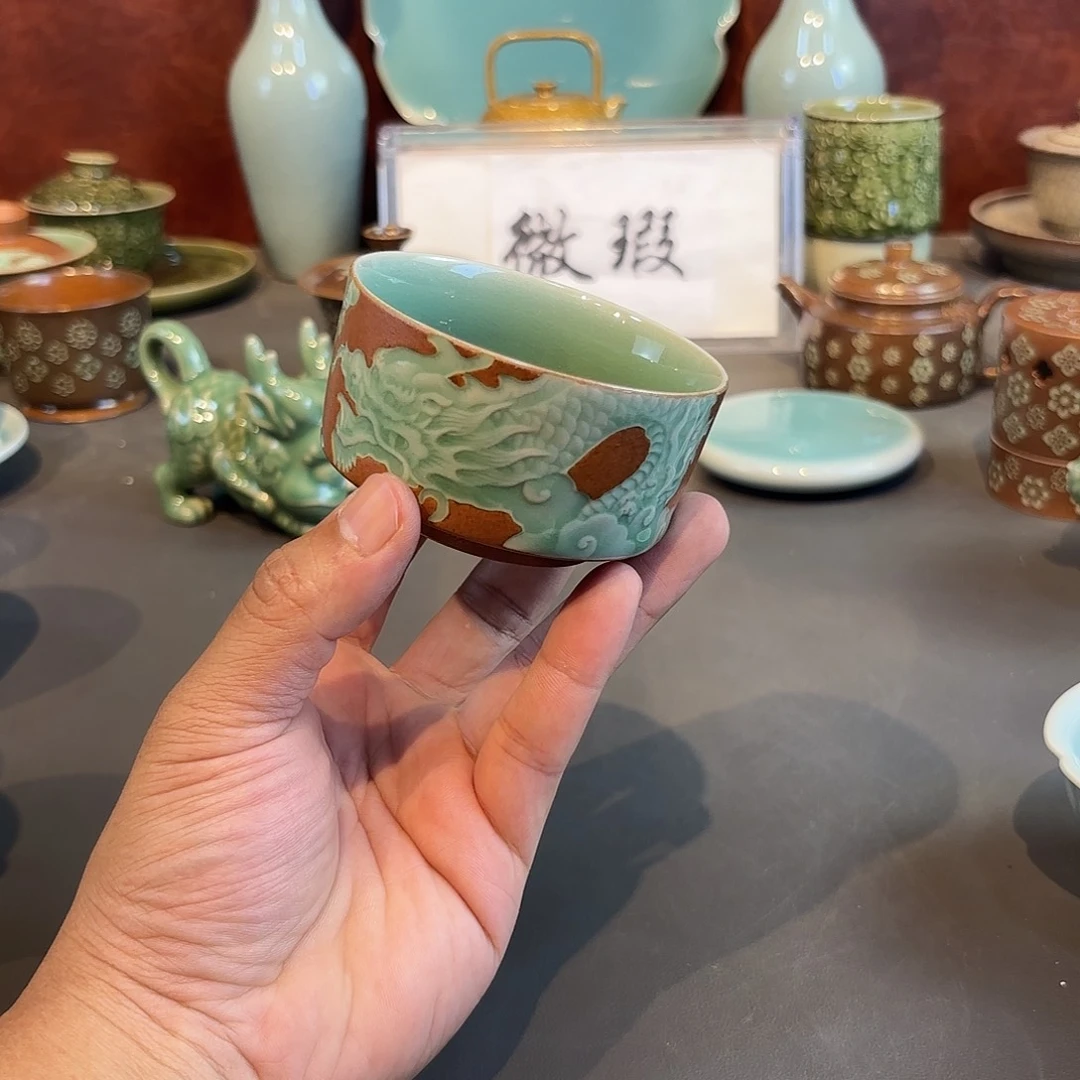 瓷片龙泉青瓷福利青瓷