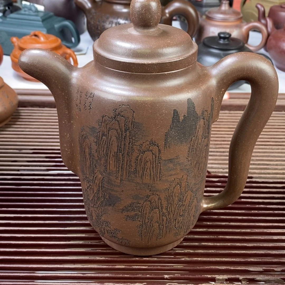 孙***伟茶壶紫砂原矿手工72