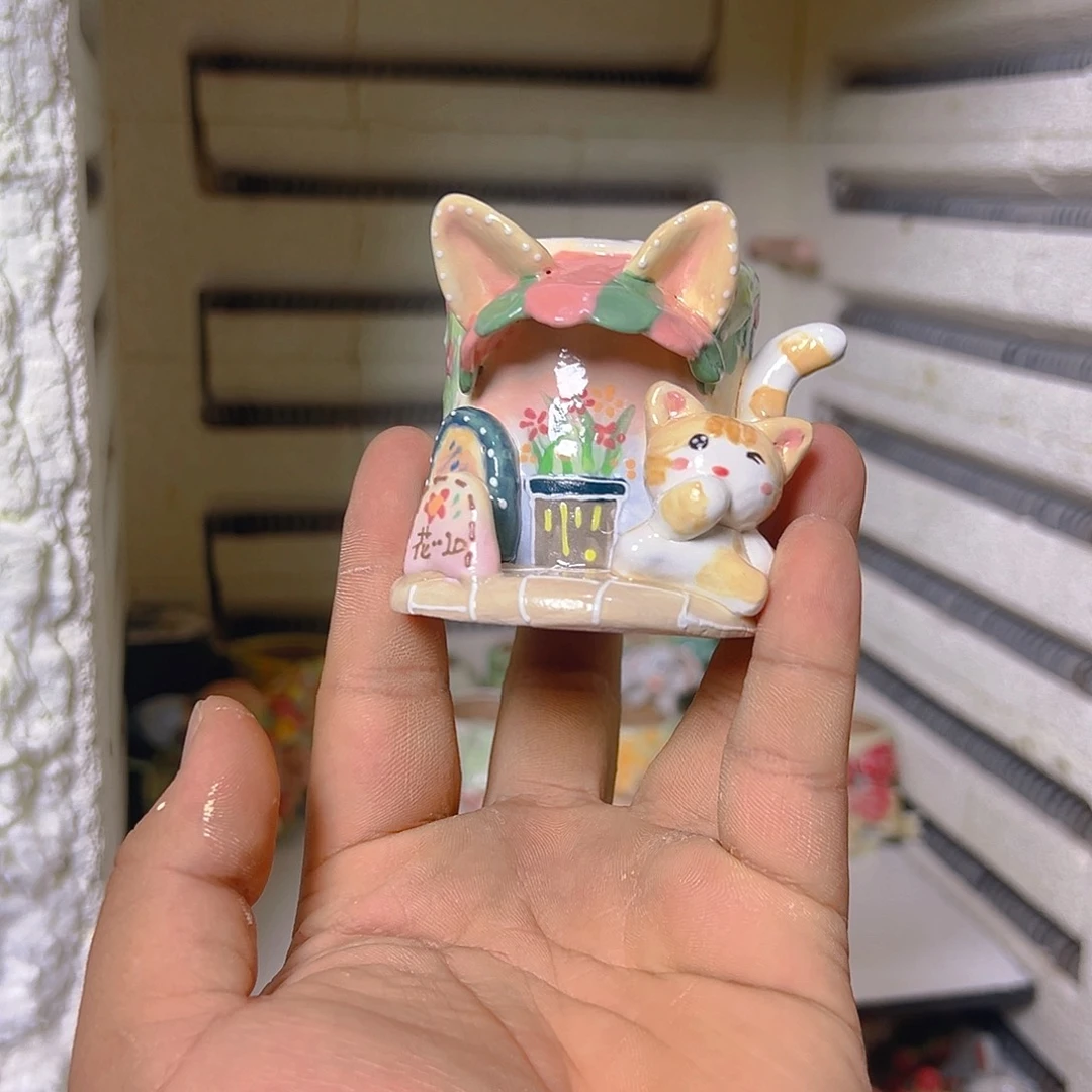 老梧家的手工多肉花盆