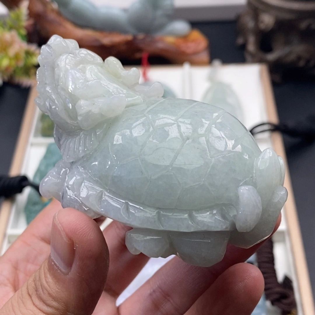 翡翠未镶嵌颈饰缅甸天然翡翠A货