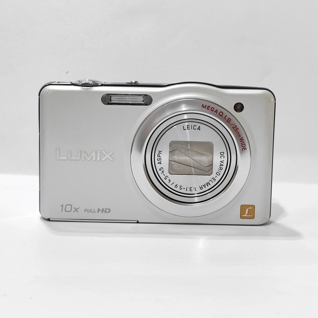 95新 Panasonic/松下 sz7奶白色1400w像素10x光变长焦ccd