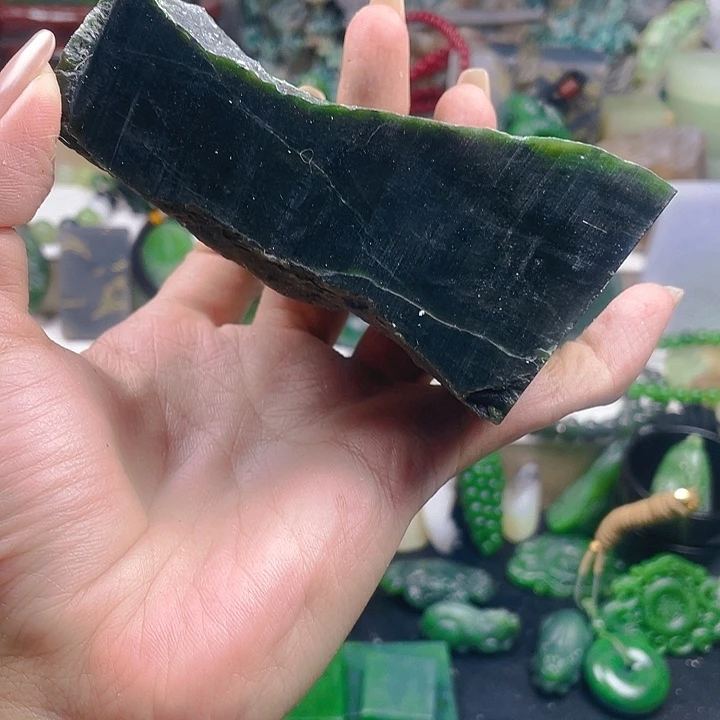未镶嵌和田玉珠宝半成品