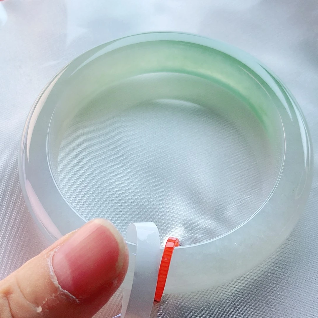 未镶嵌手镯翡翠55圈