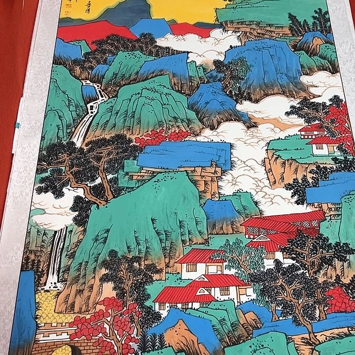 国画新年愿望希望大家身体健康