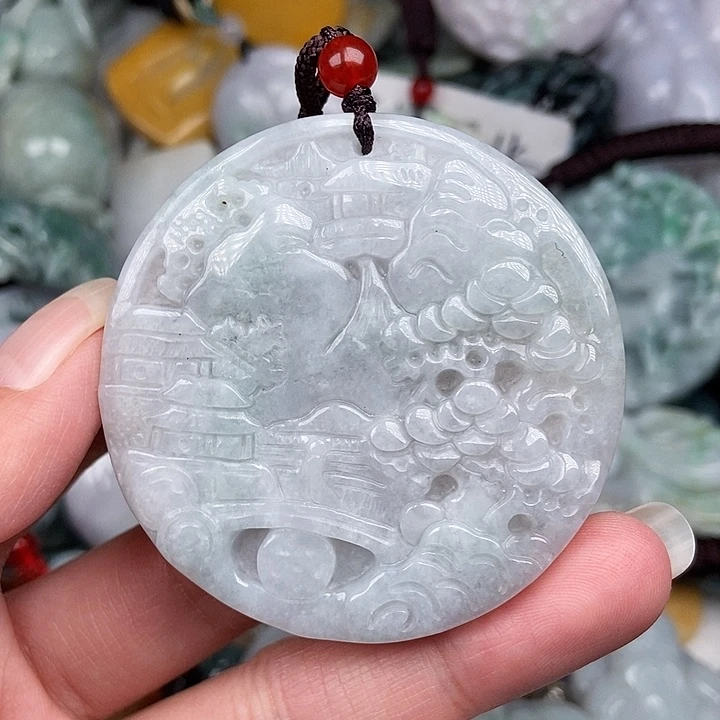 颈饰未镶嵌翡翠翡翠
