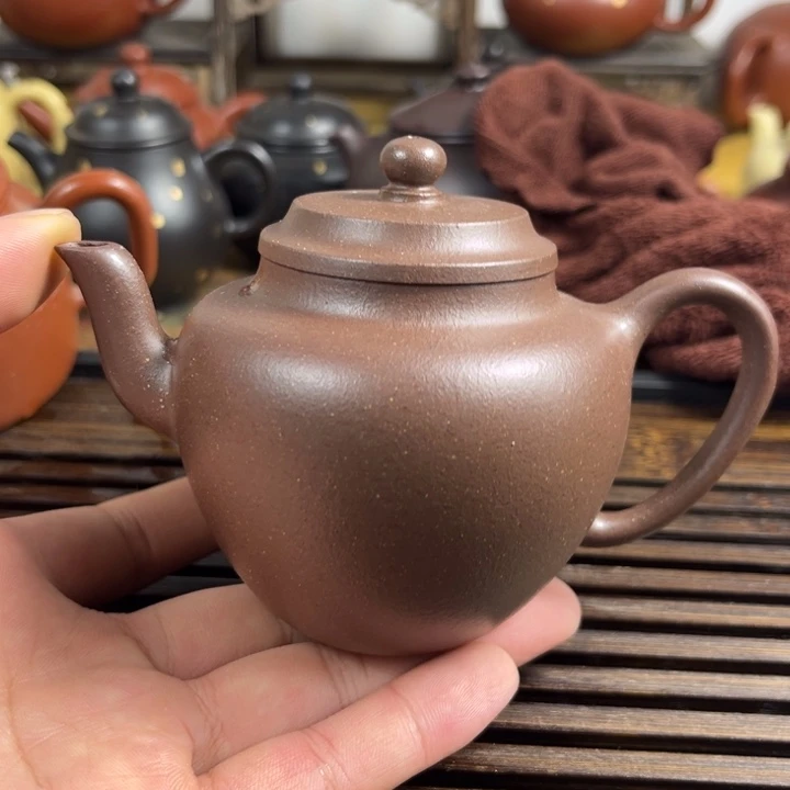 紫砂茶壶原矿紫砂半手工制作