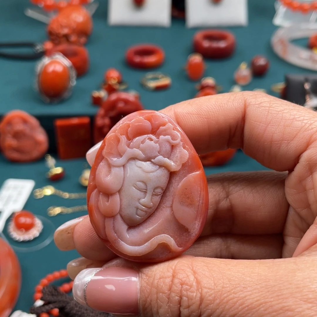 南红玛瑙南红吊坠未镶嵌