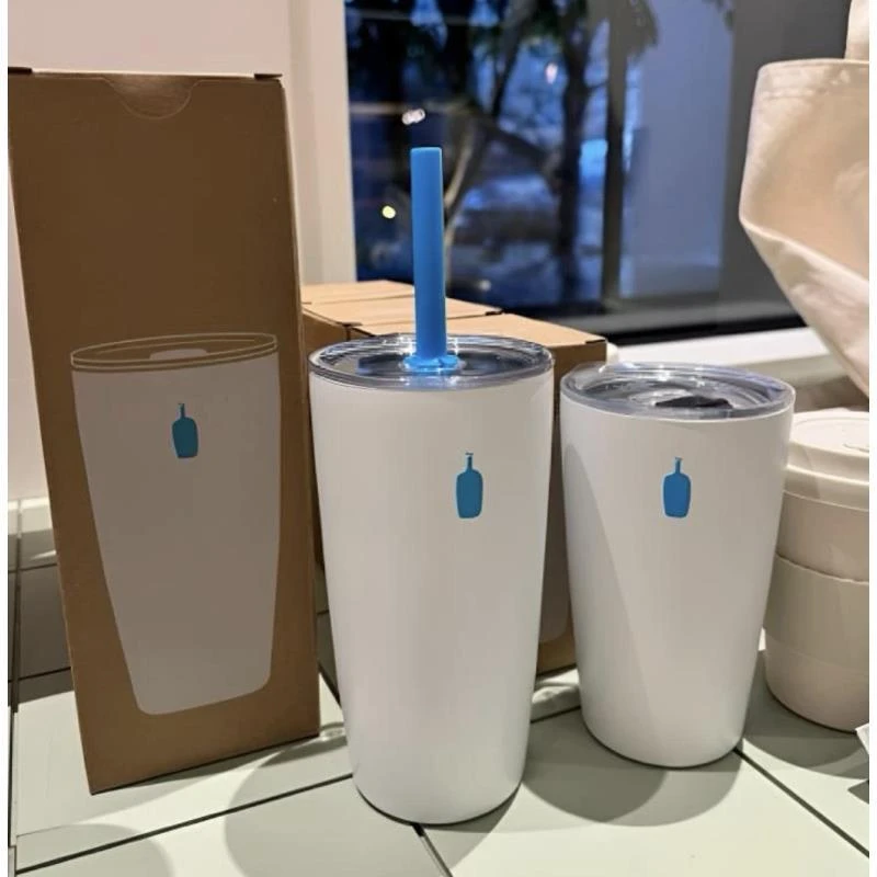 外单！M家蓝瓶子随行咖啡水杯
