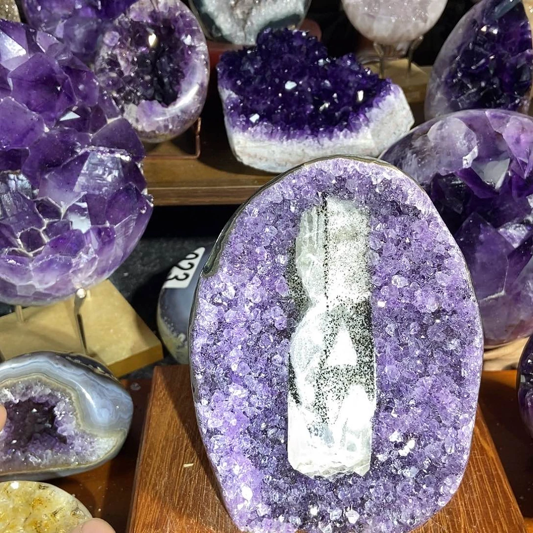 未镶嵌大型摆件（非配饰）紫晶