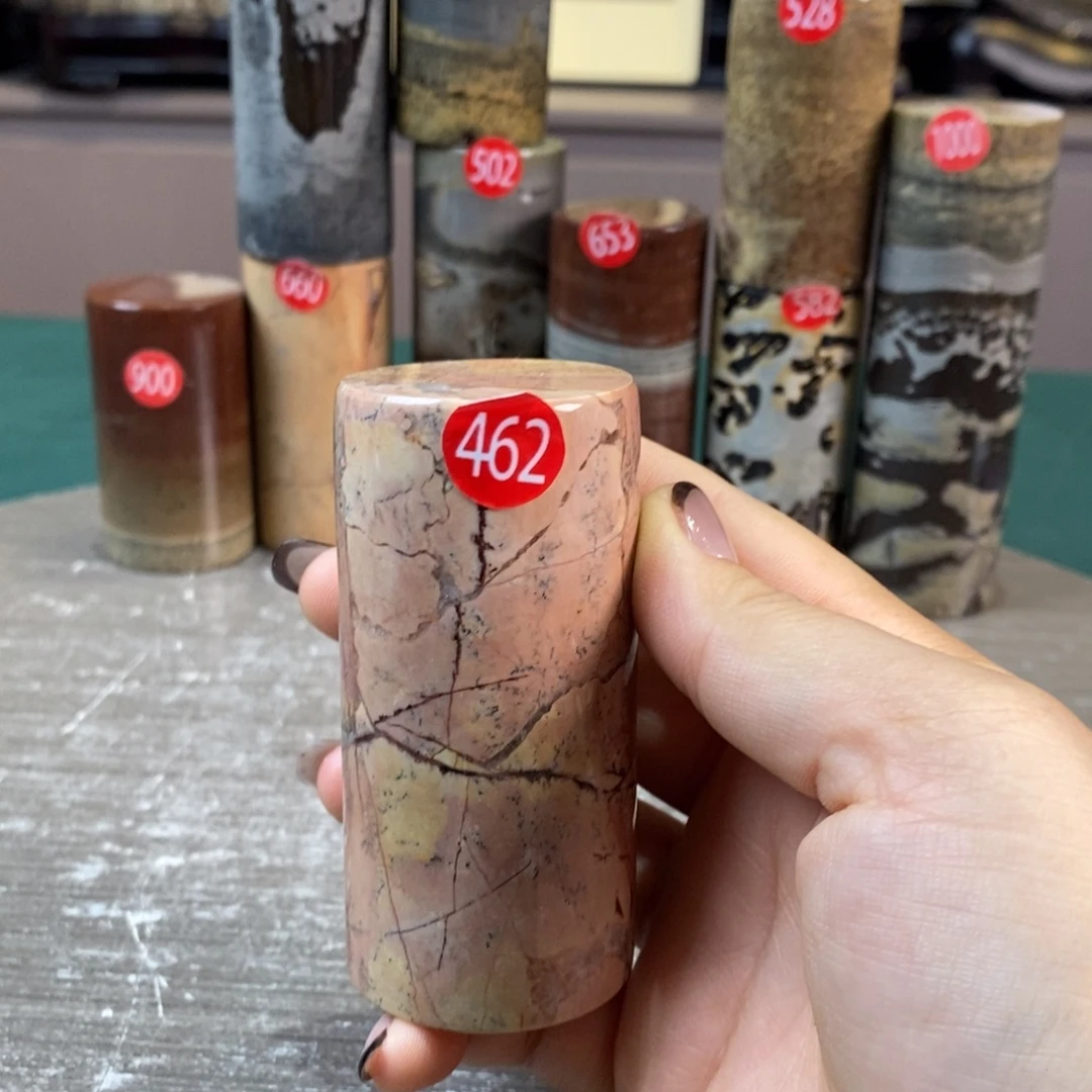 石材广西国画石草花石