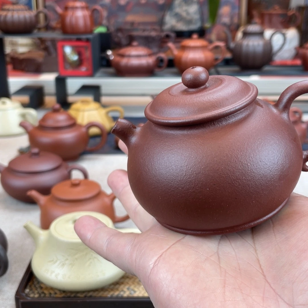 紫砂茶壶天***安新号开播，保原矿手工壶直播间