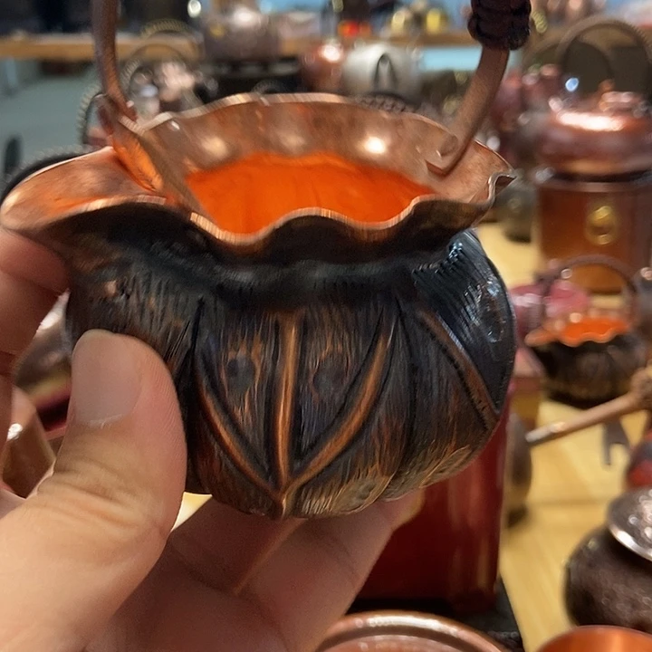 纯手工制作一铜壶制作