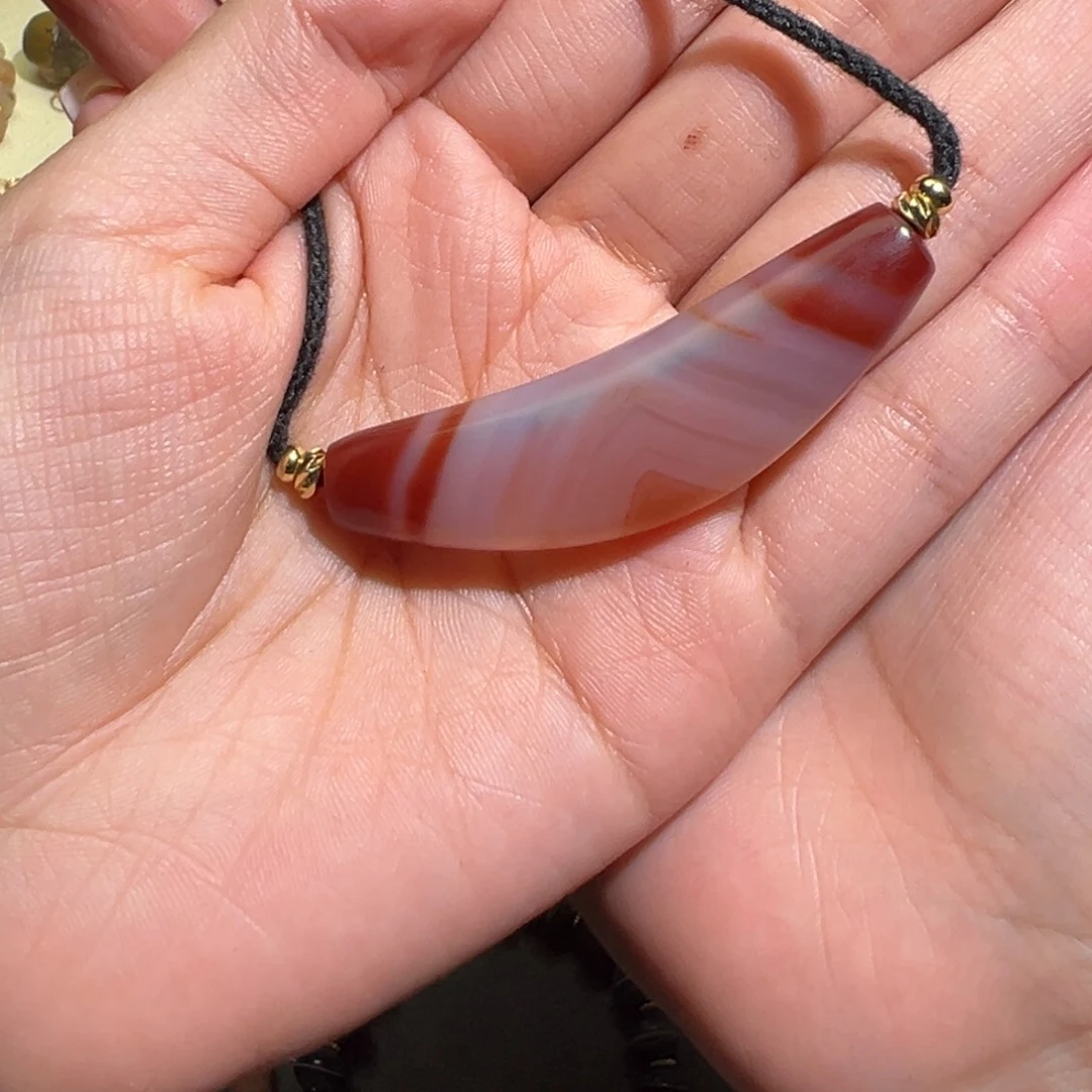 未镶嵌颈饰玛瑙/玉髓