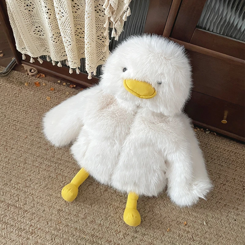 【现货】DW241260女童毛毛衣冬季新款儿童外套加绒加厚棉袄