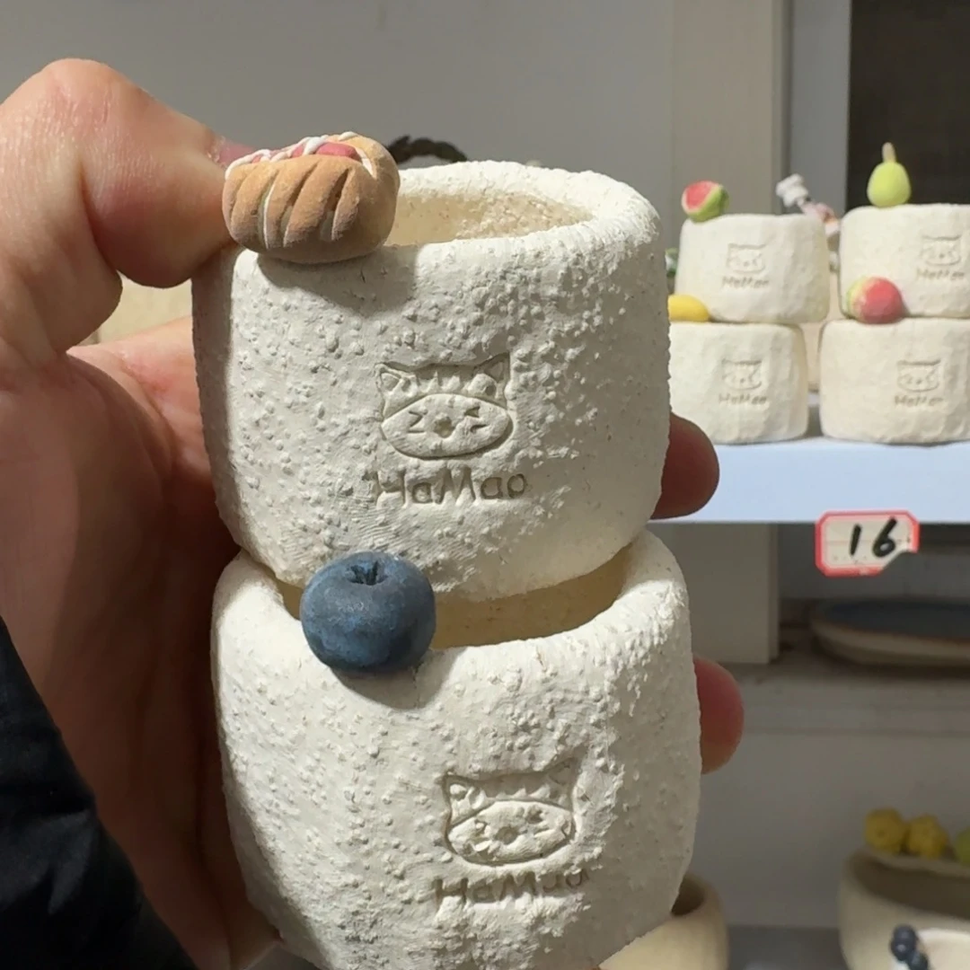 厂家直销手工花盆摆件