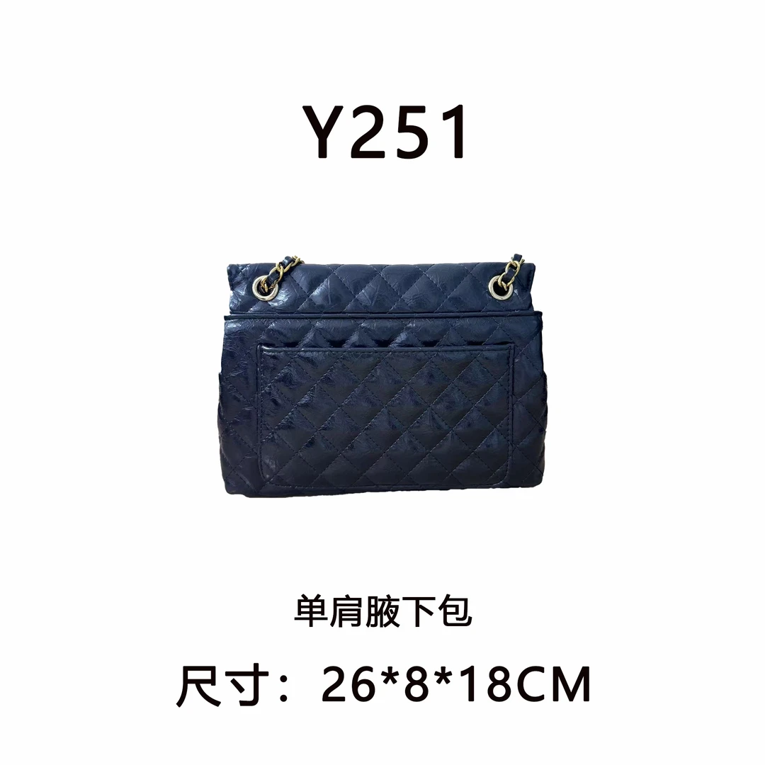 【Y251】按编号拍尺寸26*8*18CM新款女包黑色