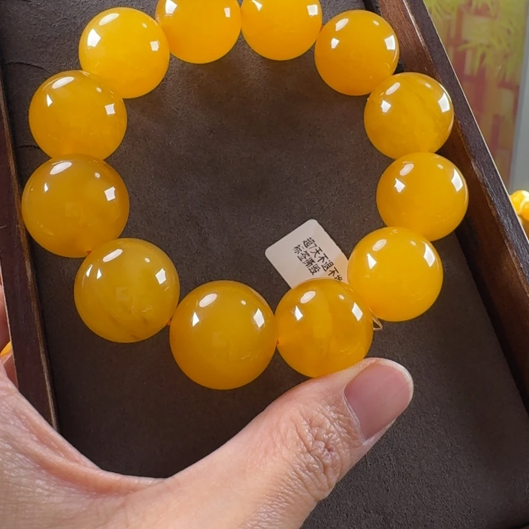 蜜蜡未镶嵌毛衣链