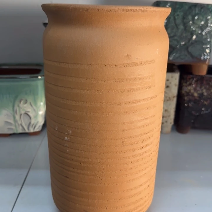 紫砂花盆口15高30，11111