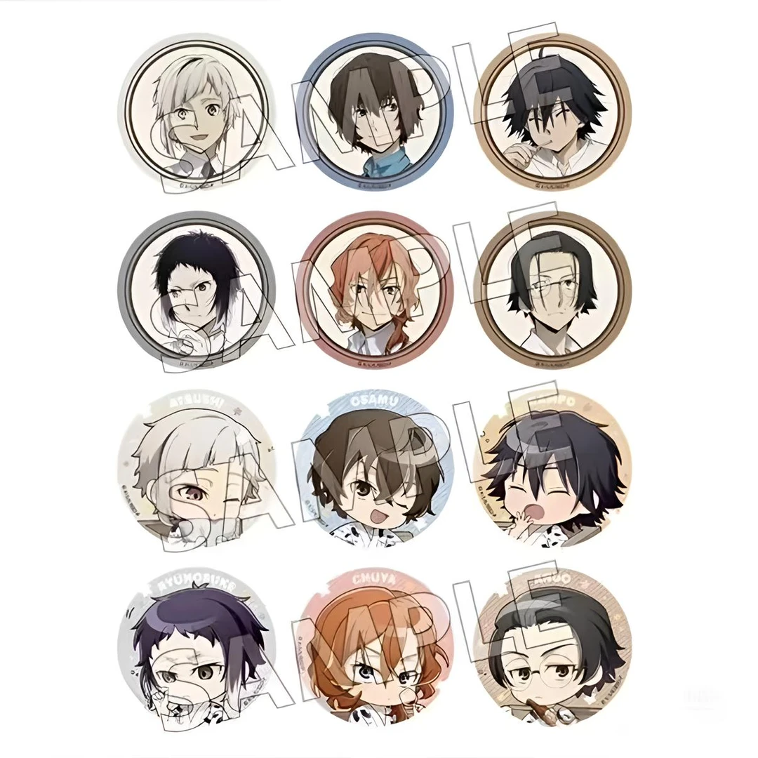 【文豪野犬】日谷文豪新酒店联动吧唧盲盒（默认代拆）