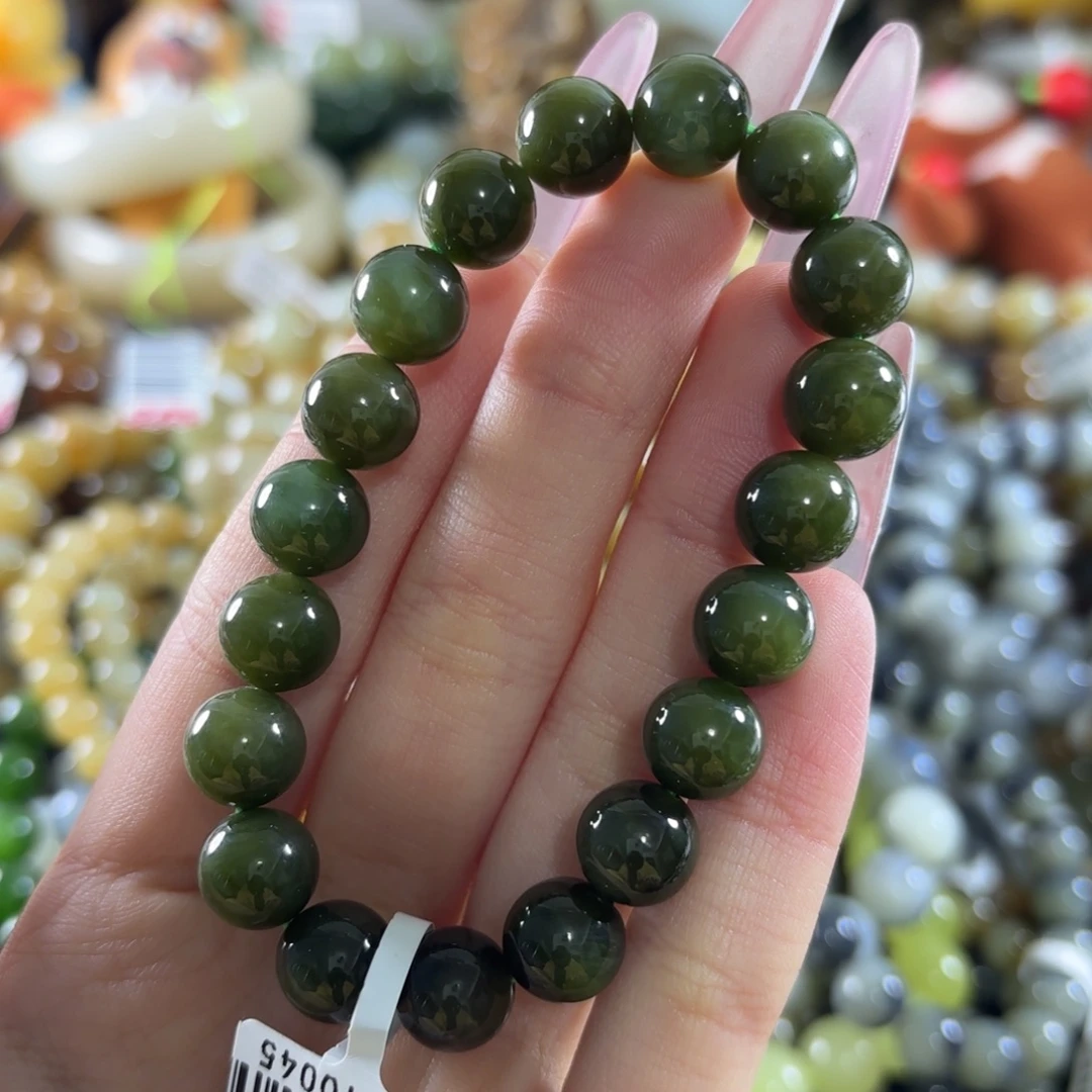 和田玉未镶嵌手链59