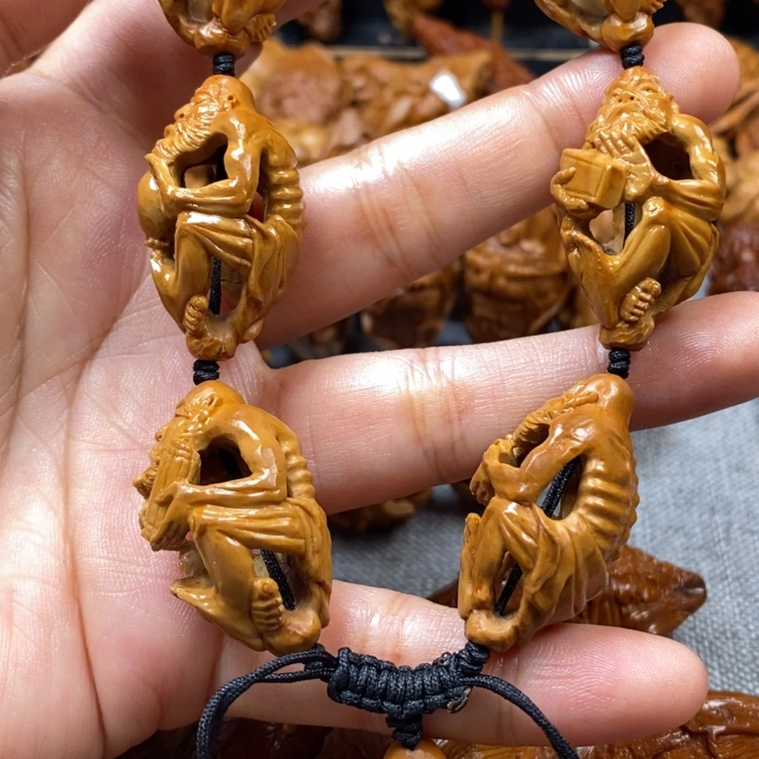 橄榄核手串/手链2.1纯手工瘦骨达摩