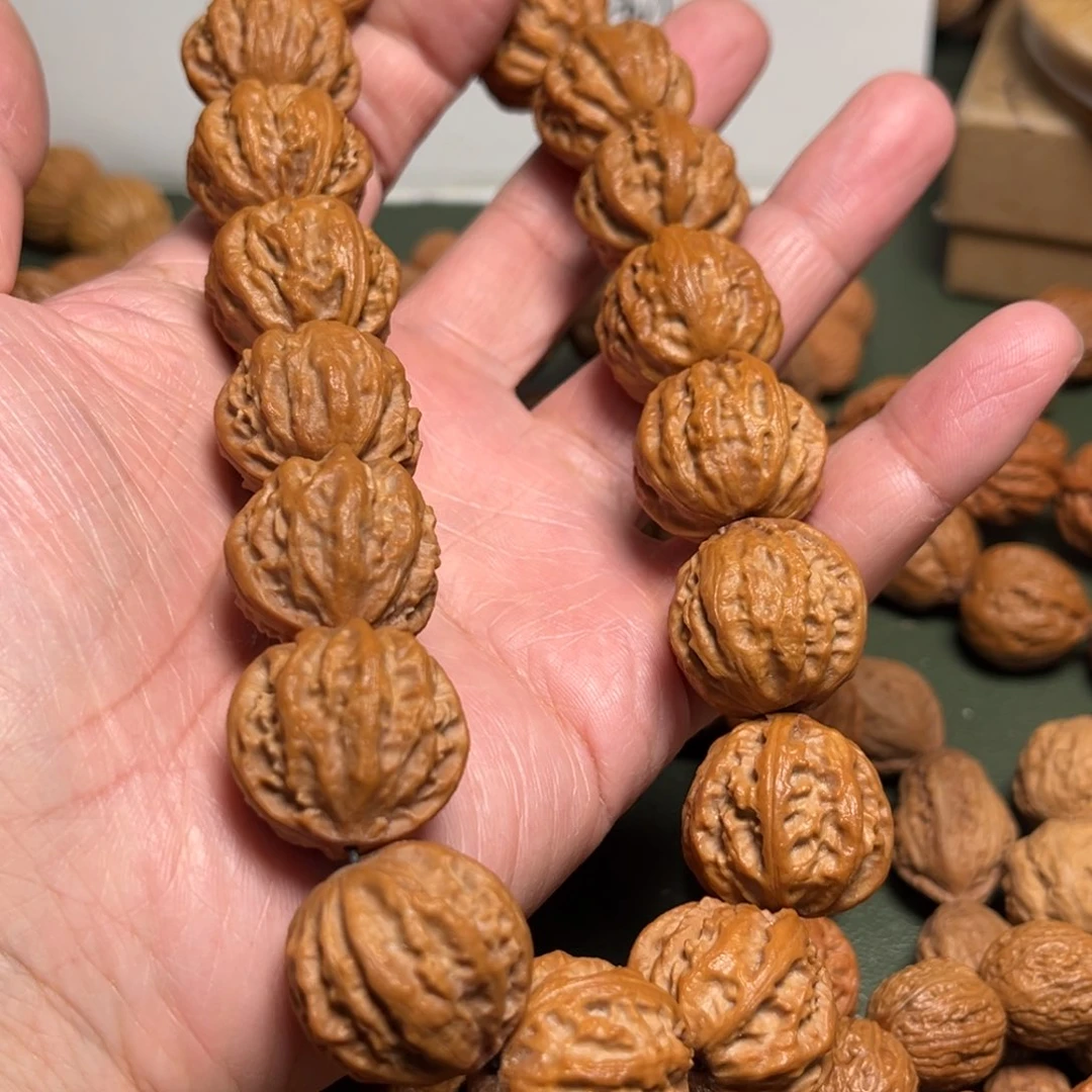 桃核吊坠风*鸟精品秋子手串核桃