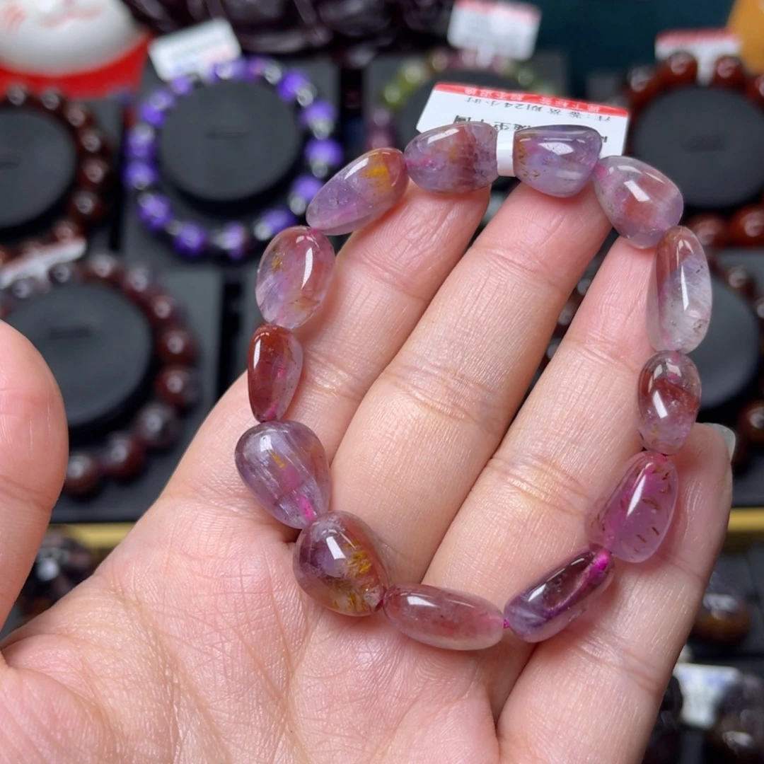 手链水晶未镶嵌极光四色随行手链