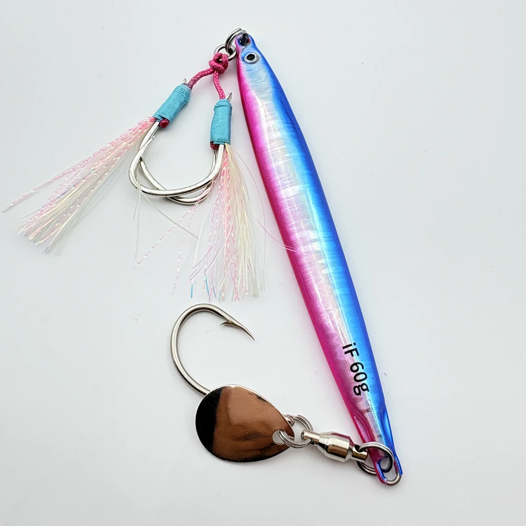 微瑕不对称飘落快抽60克鲅鱼马鲛带鱼铁板满29包邮