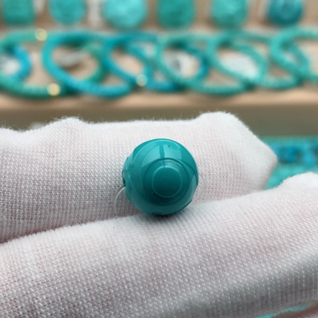 绿松石未镶嵌珠宝奇石11mm