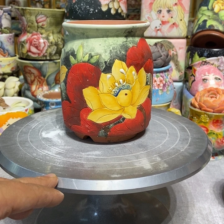 景德镇艺术手绘作品