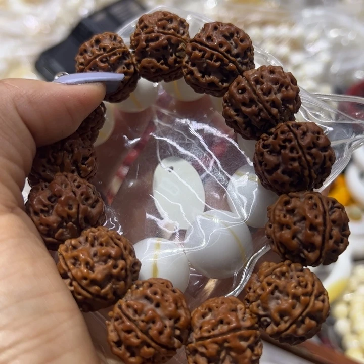 核桃手串/手链幺***铺五条2.0金线全品精挑