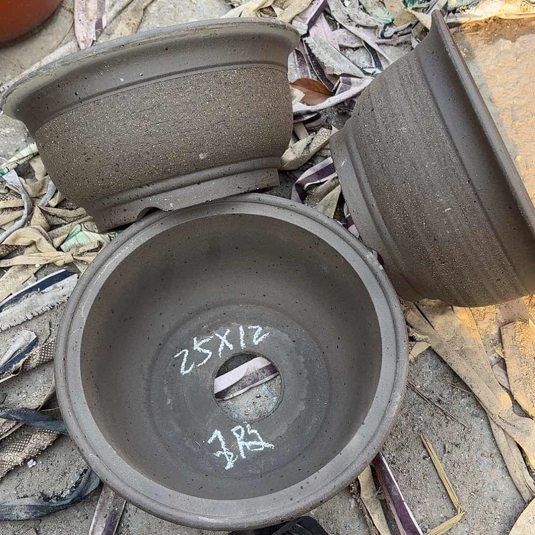 宜兴紫砂花盆，现货发