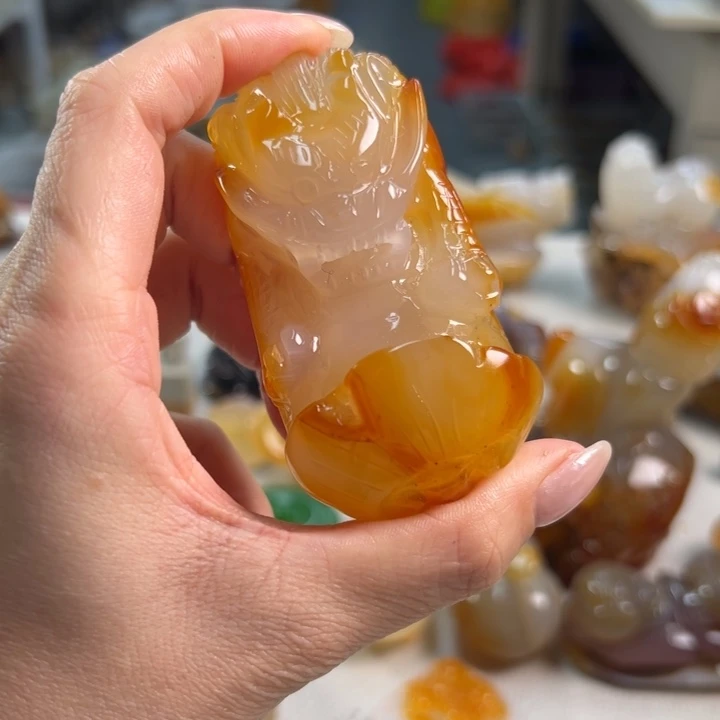 玛瑙/玉髓吊坠(不含链)未镶嵌