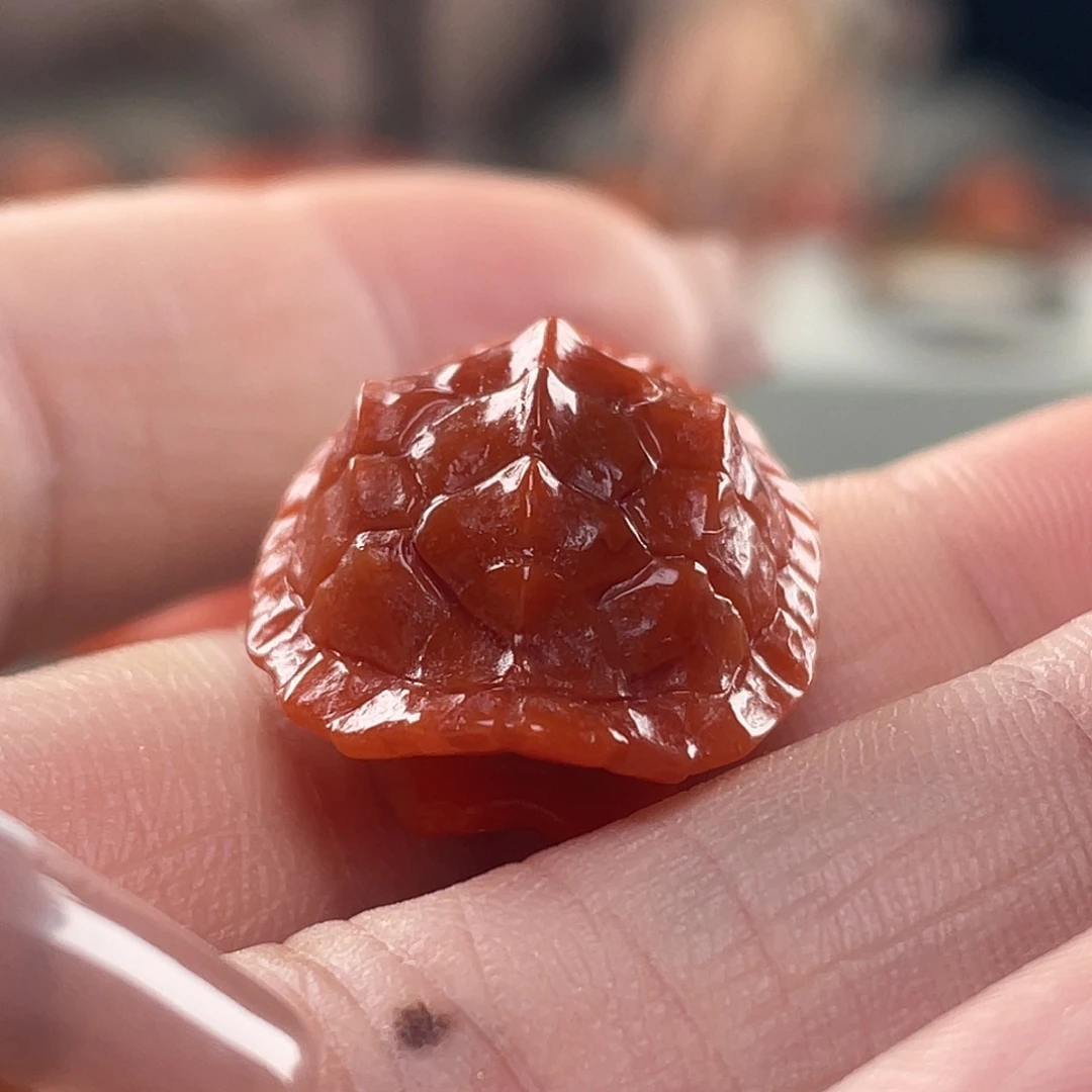 南红玛瑙未镶嵌颈饰