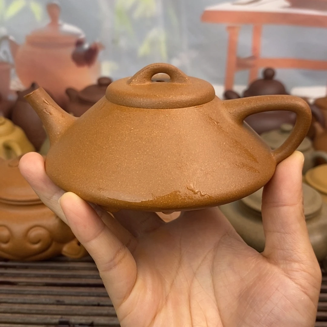 茶壶紫砂150ccccc黄降坡合瓢