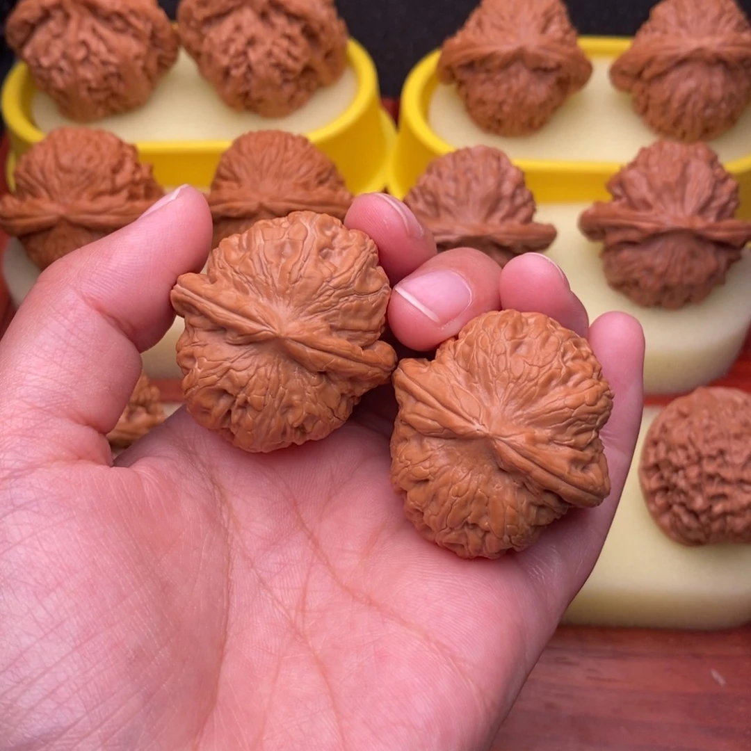 文玩核桃把件精品元宝38