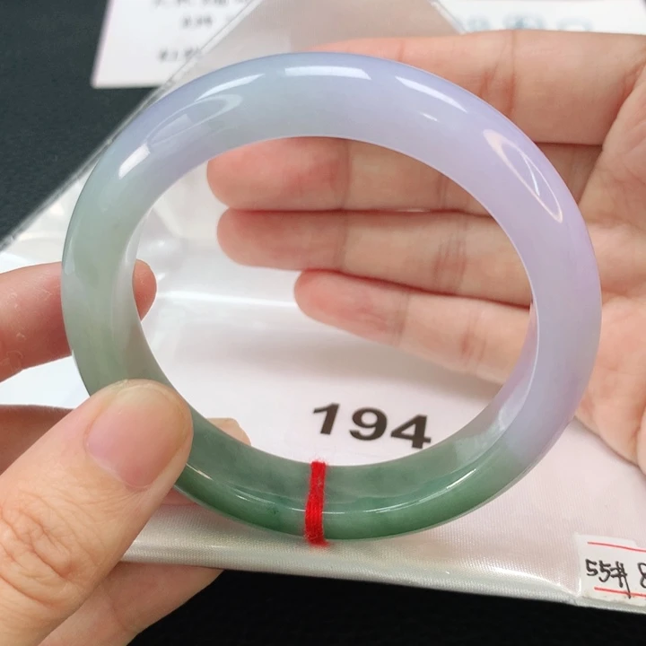 翡翠手镯未镶嵌缅甸55