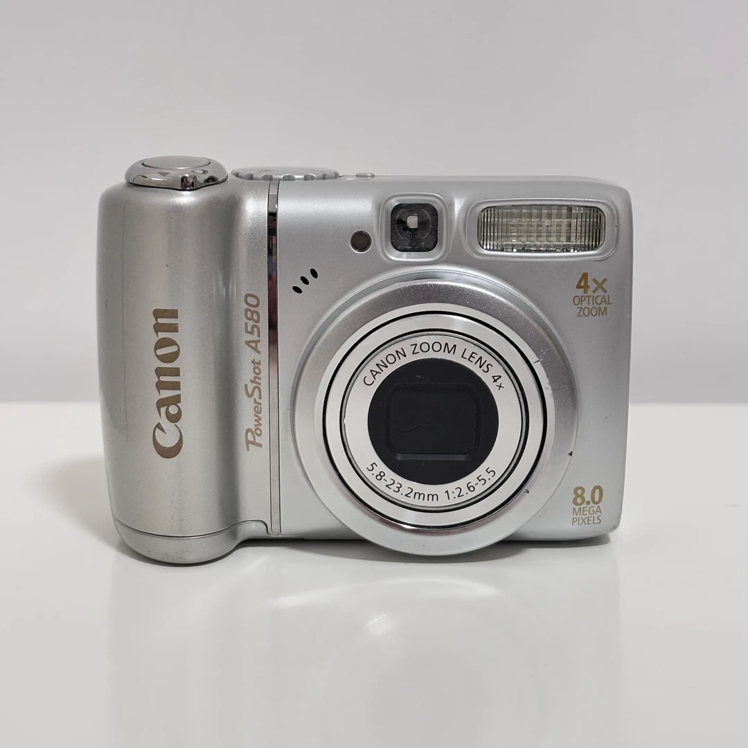 95新 Canon/佳能 A580 800W像素4倍光学变焦 配件全No退换