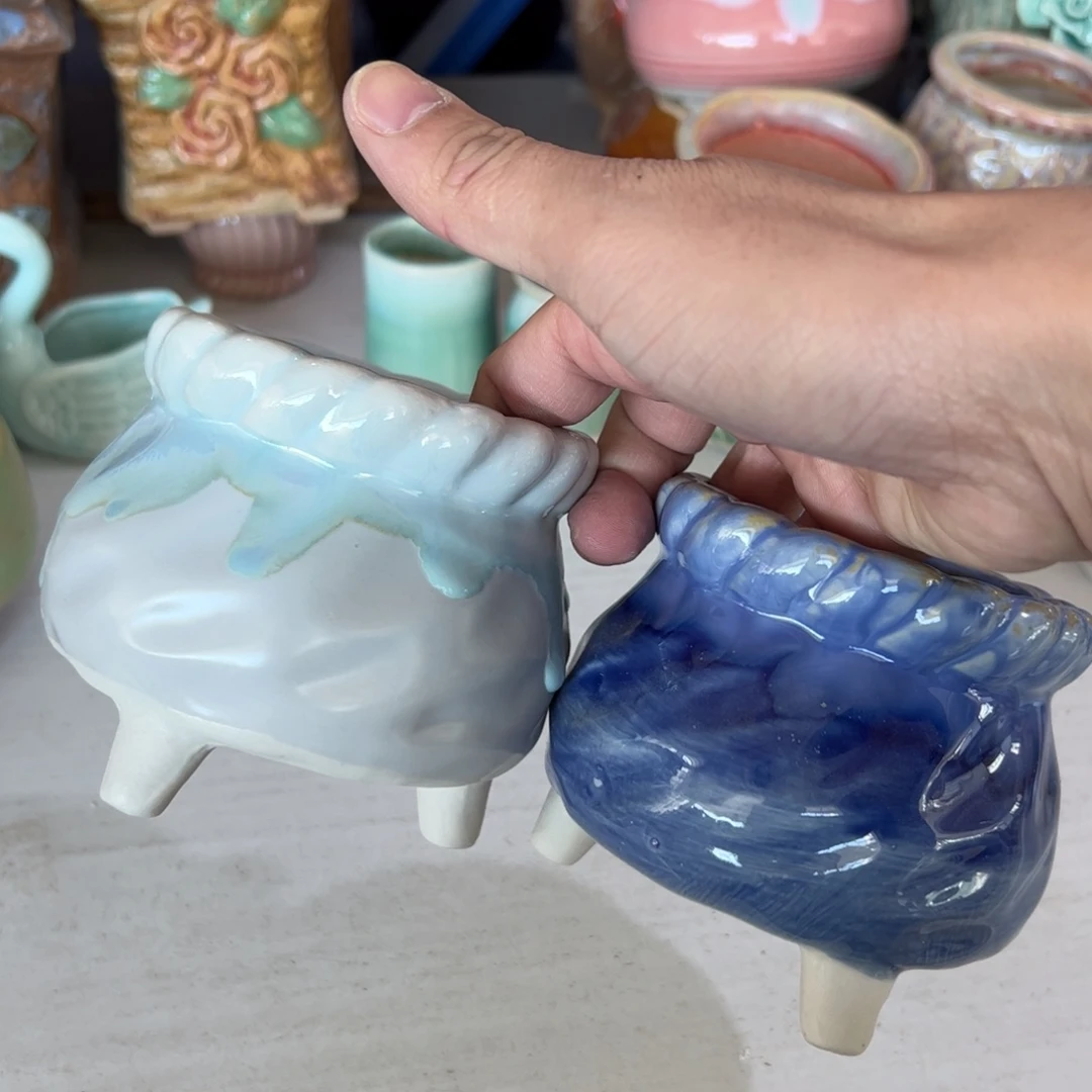 陶瓷多肉小花盆@@