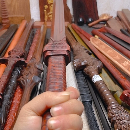 紫檀木木88长星辰刀